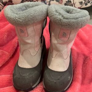 The North Face Greenland primaloft waterproof insulated winter snow boots.